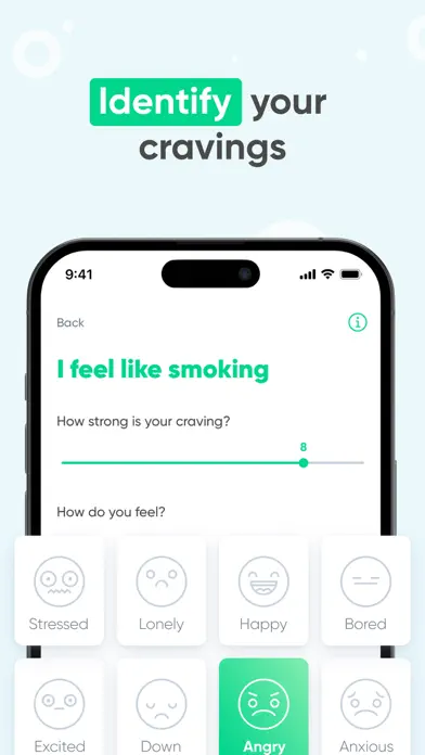 Quit smoking for good - Kwit App Store screenshot 3