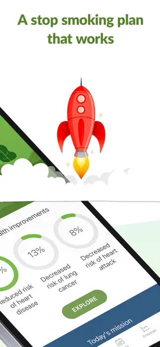 Smoke Free - Quit Smoking Now App Store screenshot 2