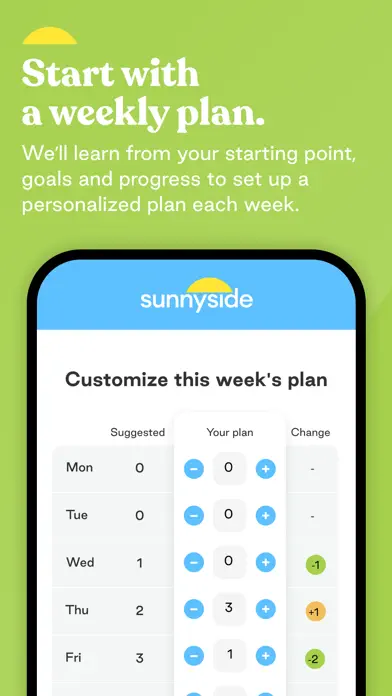 Sunnyside: Drink Less Alcohol App Store screenshot 3